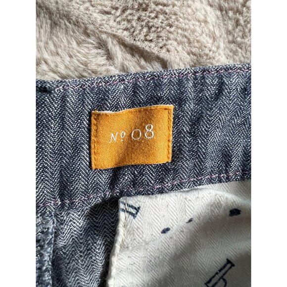 Pilcro & The Letterpress Womens Chambray Wide-Leg Pants Size 8 - Picture 6 of 12